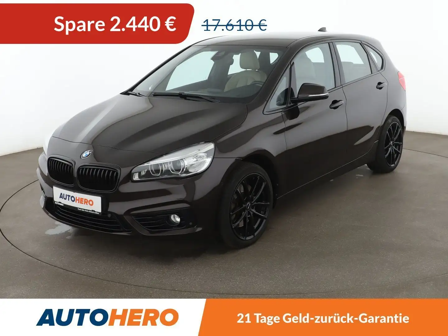 BMW 225 i Active Tourer xDrive Sport Line Aut.*NAVI* Hnědá - 1