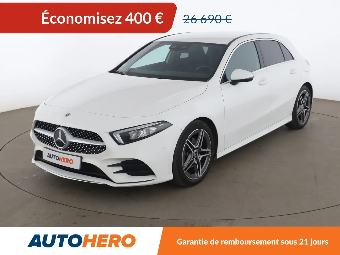 Mercedes-Benz A 180 180 AMG Line 7G-DCT Blanc - 1
