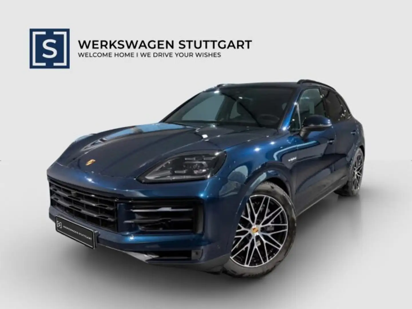 Porsche Cayenne Cayenne E-Hybrid Head Up Ganzleder Luft Pano AHK Blau - 2