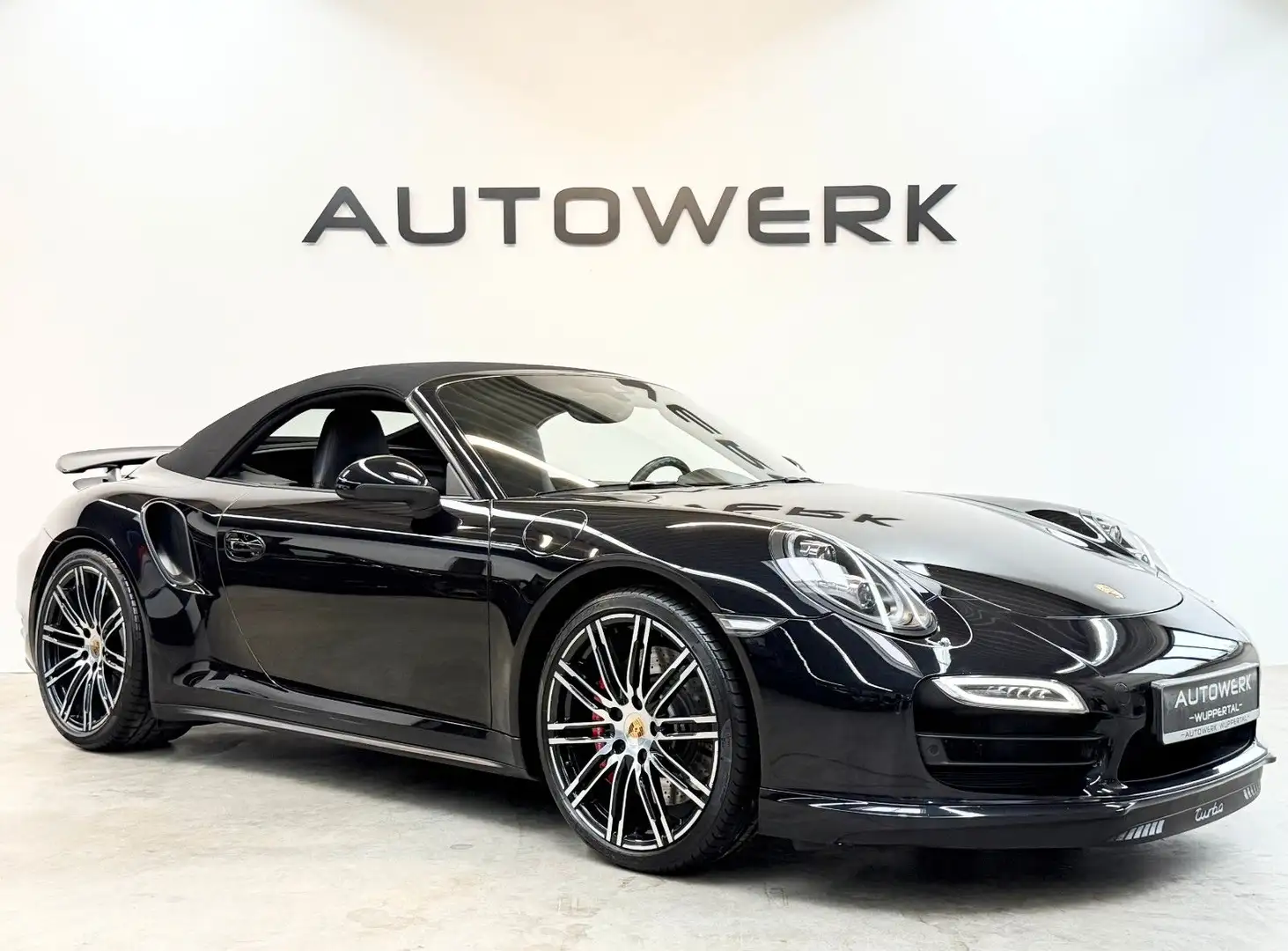 Porsche 991 Turbo Cabriolet*APPROVED BIS 2028 Noir - 2