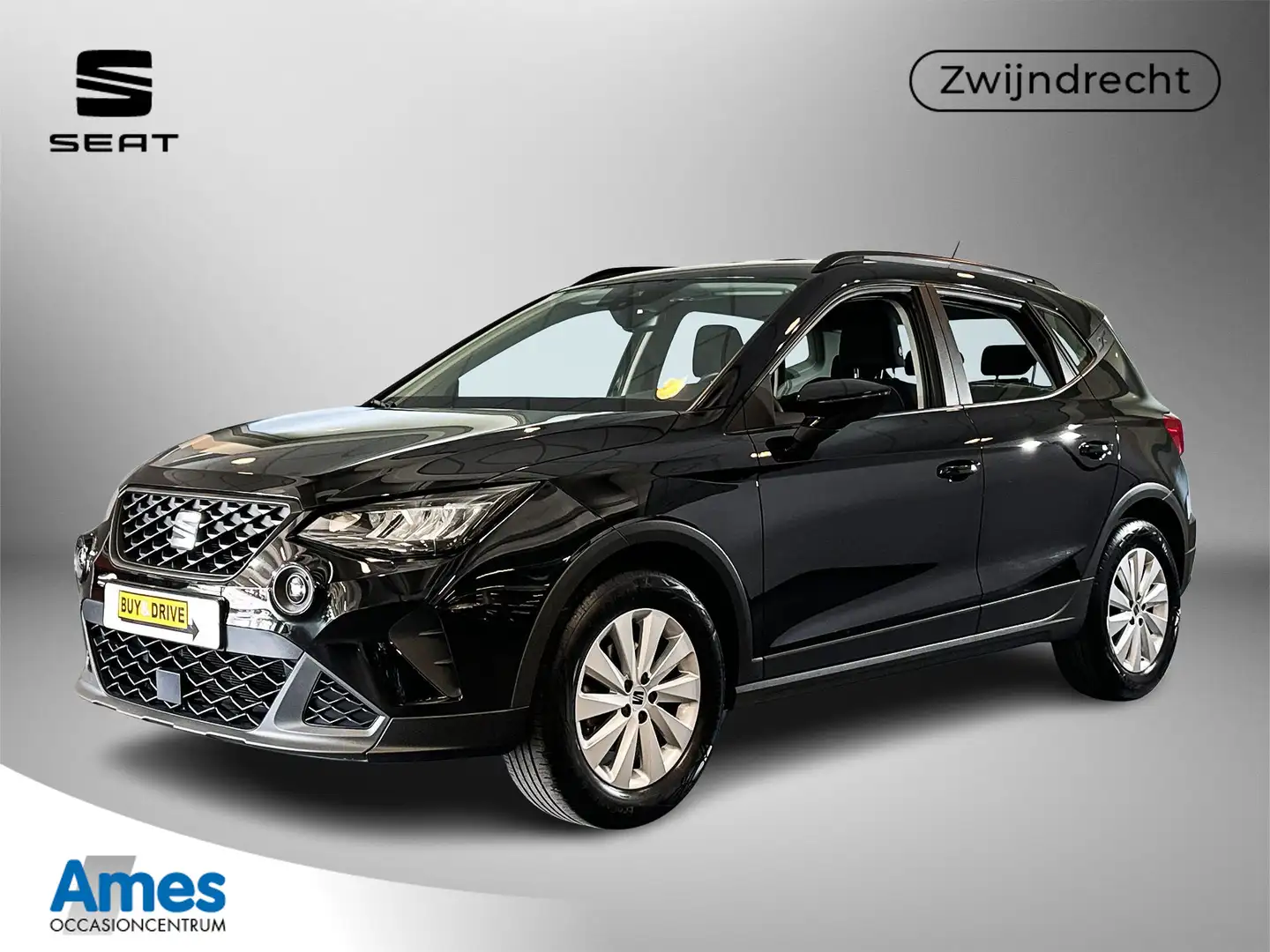 SEAT Arona 1.0 TSI 95pk Style | Parkeersensoren achter | klim Schwarz - 1
