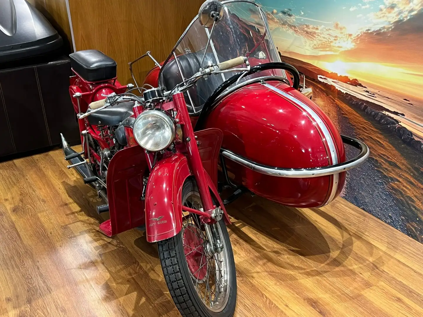 Moto Guzzi Astore 500cc Astore Side ASI Targa Oro Rosso - 1