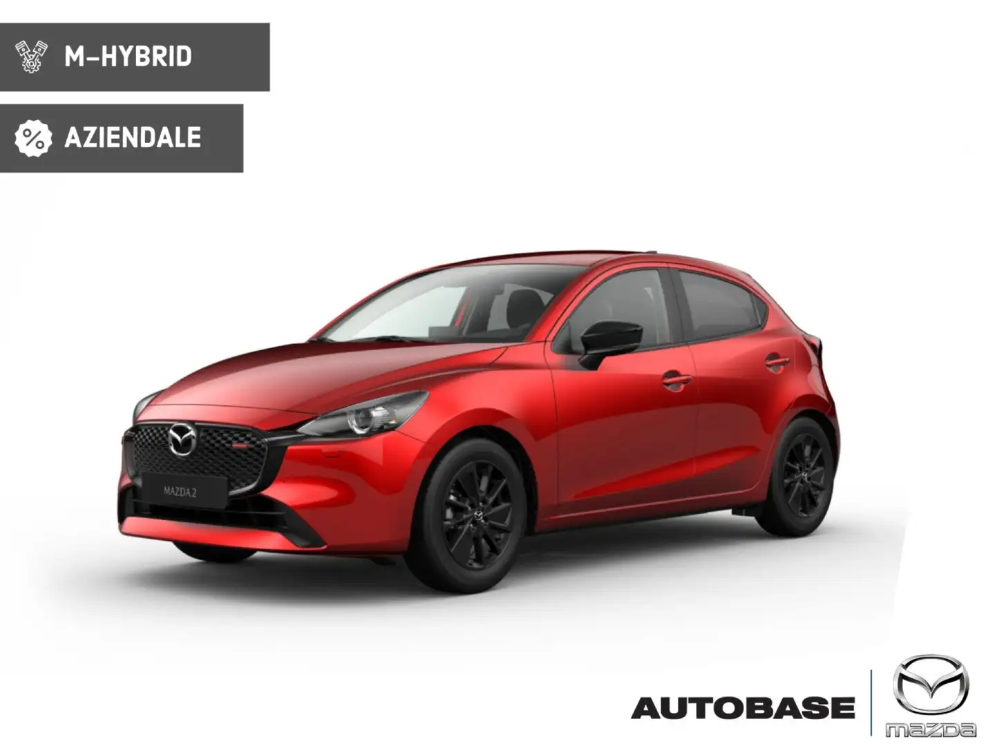 Mazda 2 1.5 e-Skyactiv-G 90 CV M Hybrid Homura Червоний - 1