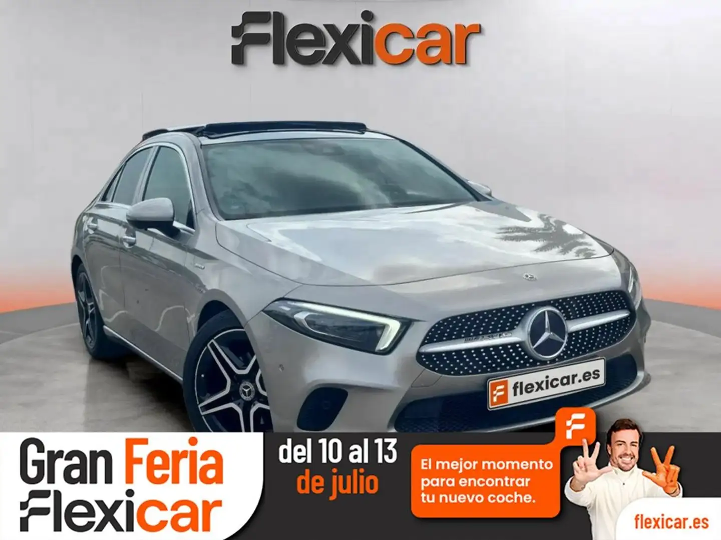 Mercedes-Benz A 180 Sedán d Gris - 1