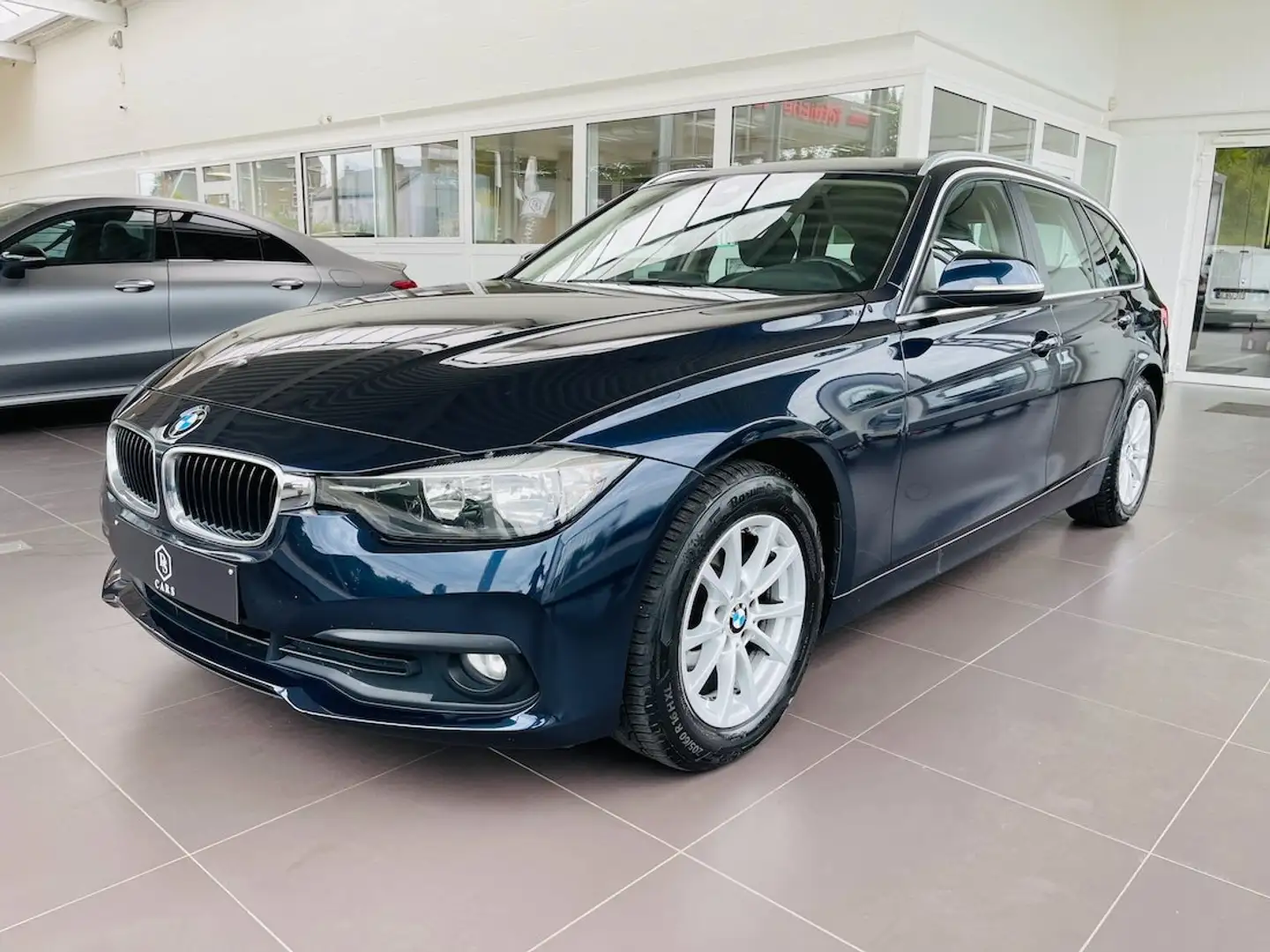BMW 318 i *** GARANTIE + GPS PRO + CUIR *** Blauw - 1