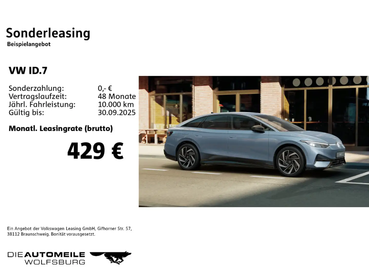 Volkswagen ID.7 Pro Pro HeadUp/Matrix/ACC/AHK Blau - 2