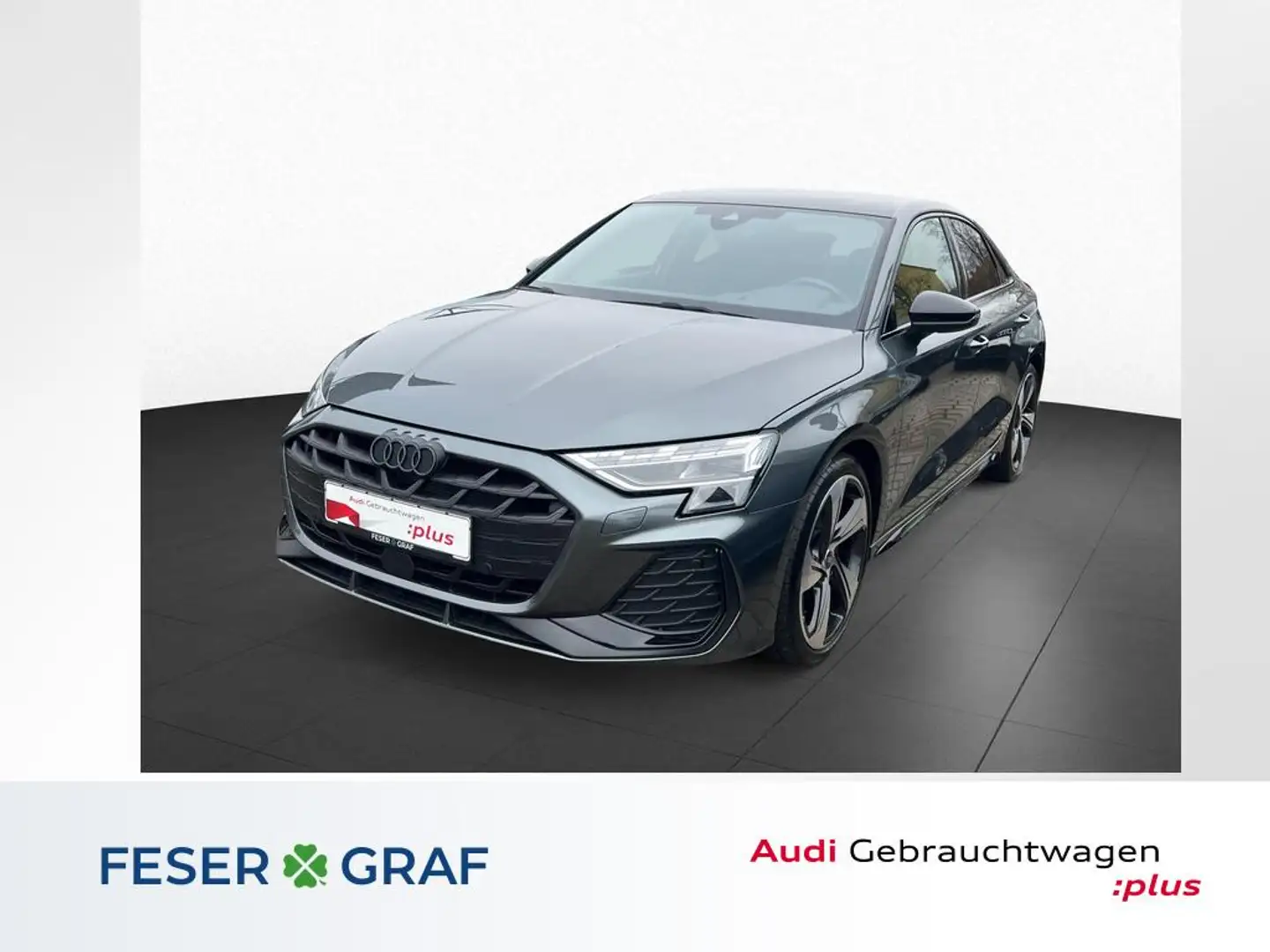 Audi A3 Limousine S line 35TFSI S-tro. +S Interieur+LED+KA Grau - 1
