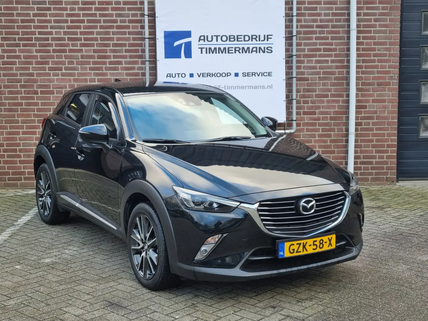 Mazda CX-3 2.0 SkyActiv-G 120 SkyLease GT Lederen bekleding Černá - 2