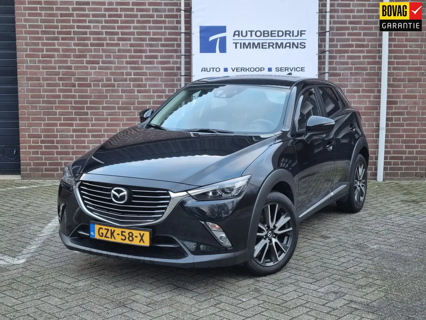 Mazda CX-3 2.0 SkyActiv-G 120 SkyLease GT Lederen bekleding Černá - 1