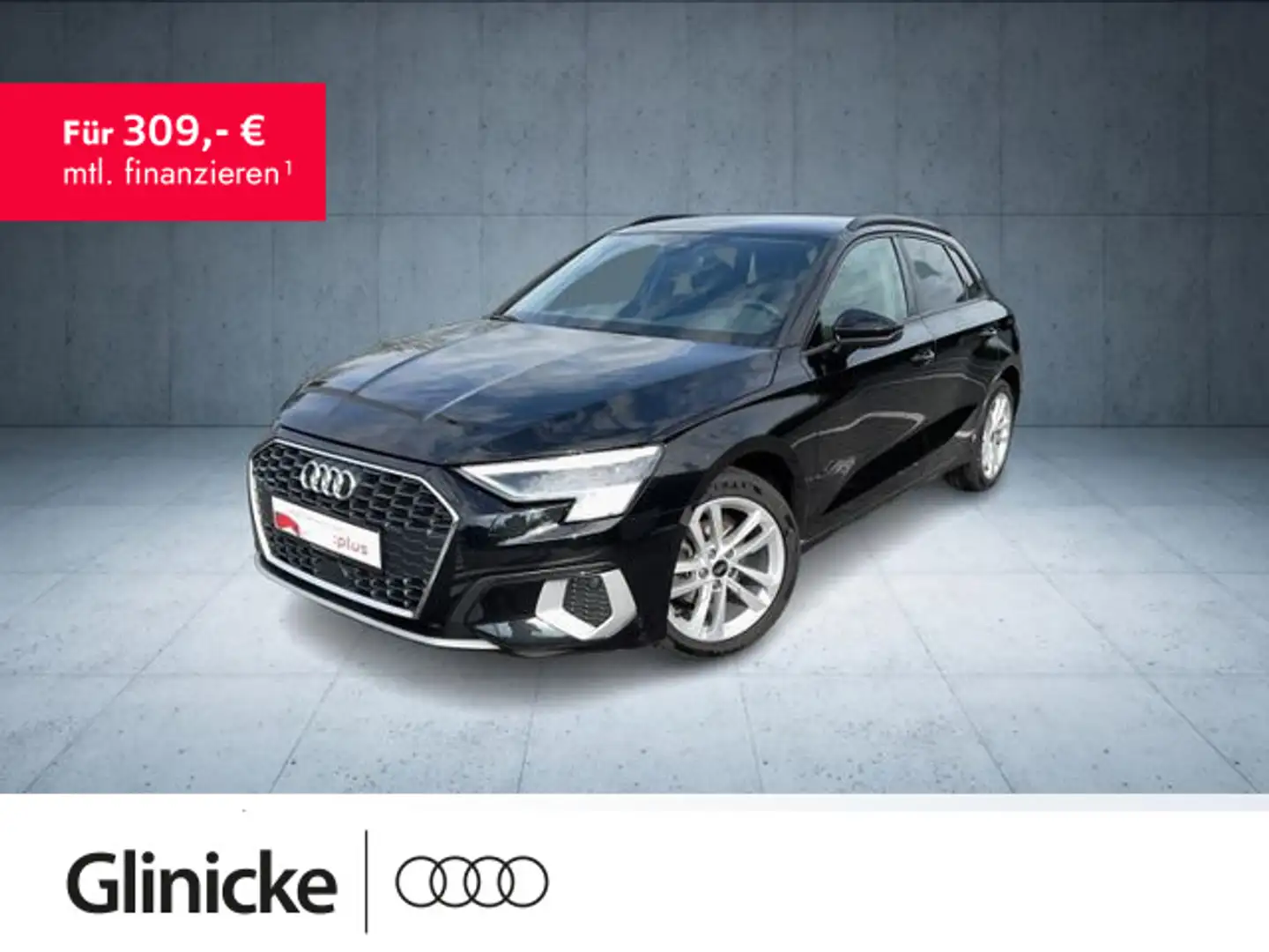 Audi A3 35 TFSI advanced Matrix/Nav/Temp/so Nero - 1