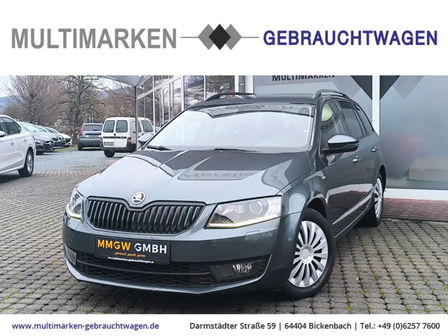 Skoda Octavia Combi Joy 1.4 TSI Bi-Xenon Kurvenlicht/Sperrdiff. Gris - 1
