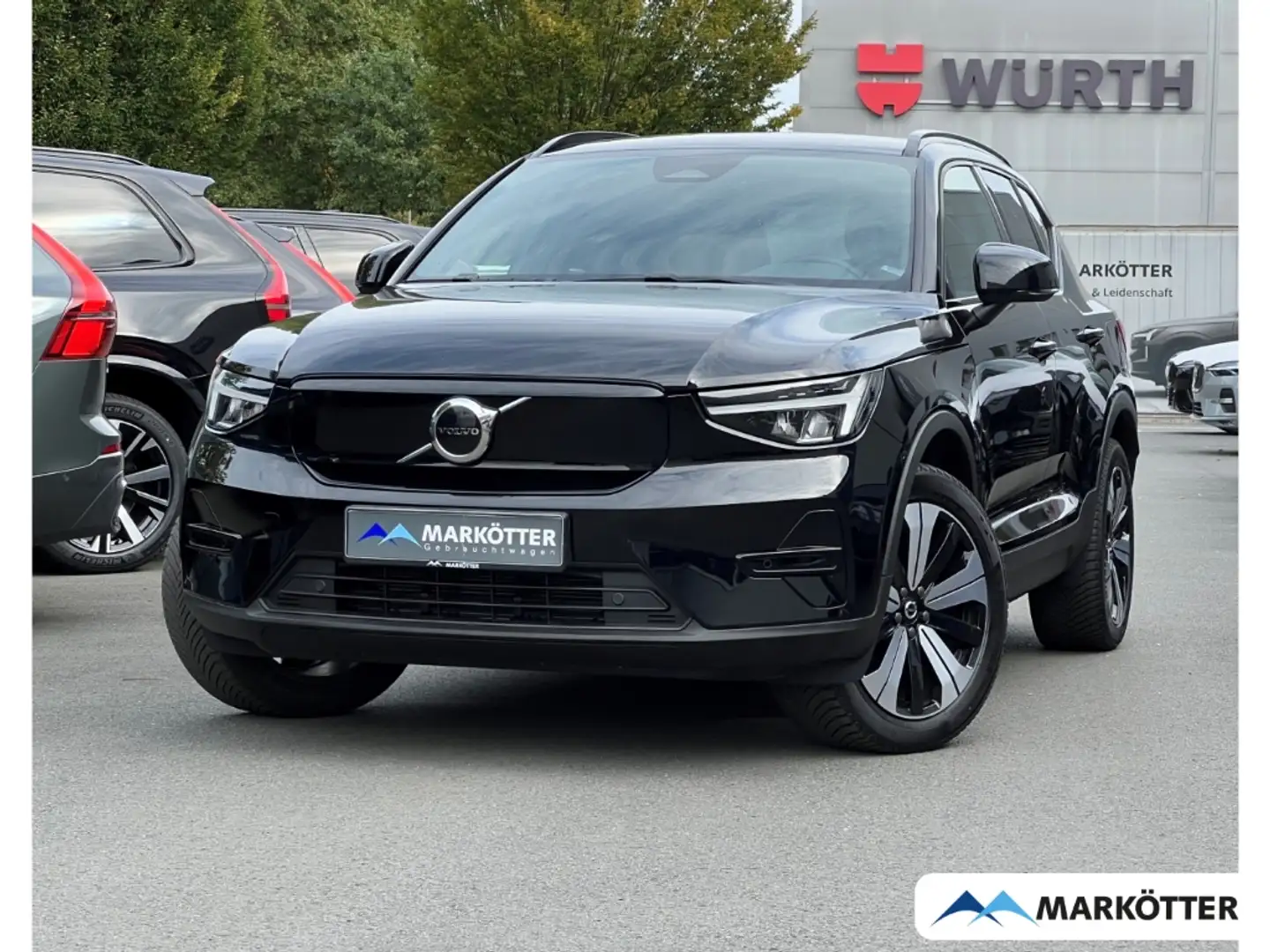Volvo XC40 Recharge Single Motor Core AHK/SHZ/LHZ Noir - 1