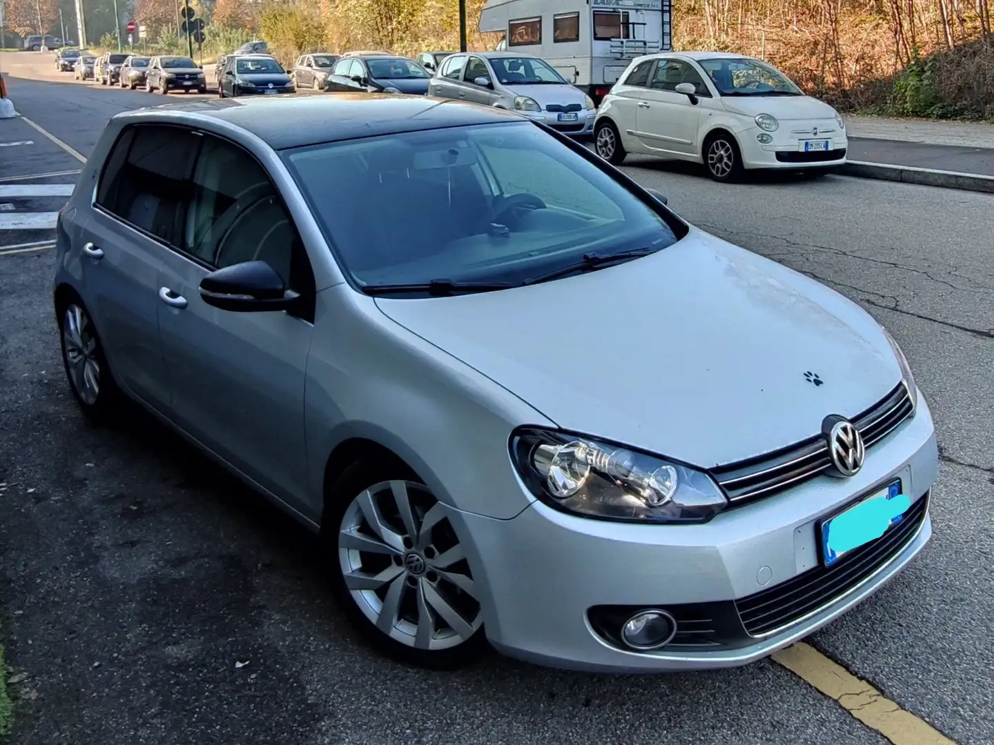 Volkswagen Golf Golf VI 2008 3p 2.0 tdi Comfortline Grigio - 1