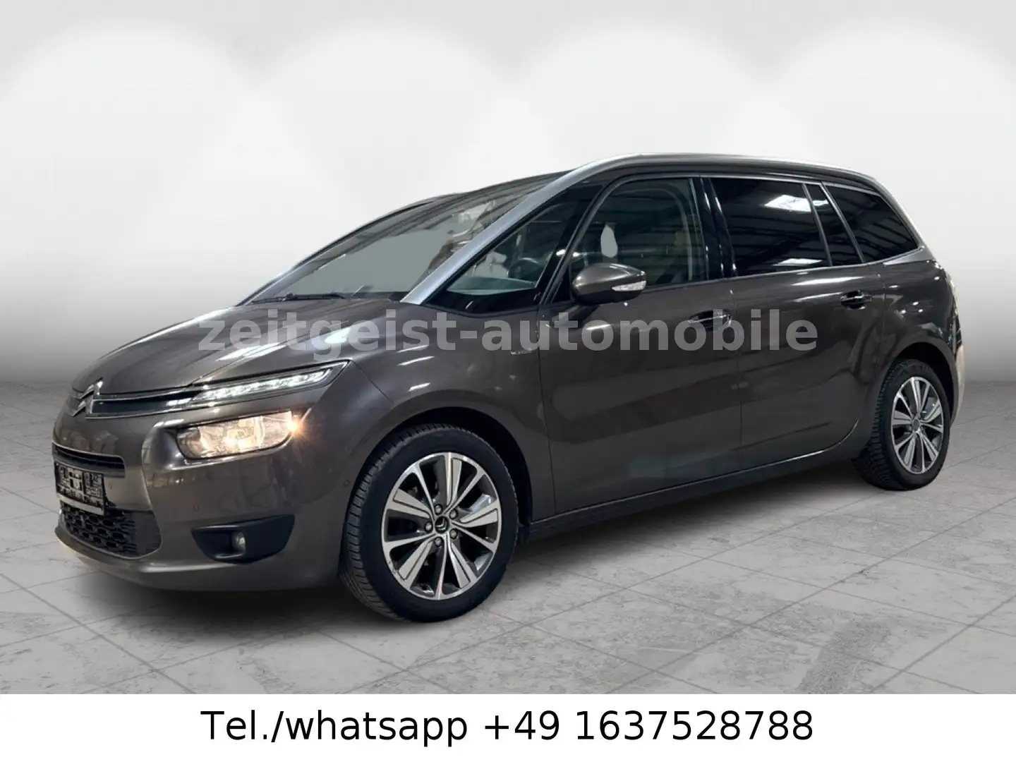 Citroen C4 Picasso 1.6D *LEDER*TÜV & SERVICFE NEU* Ezüst - 1