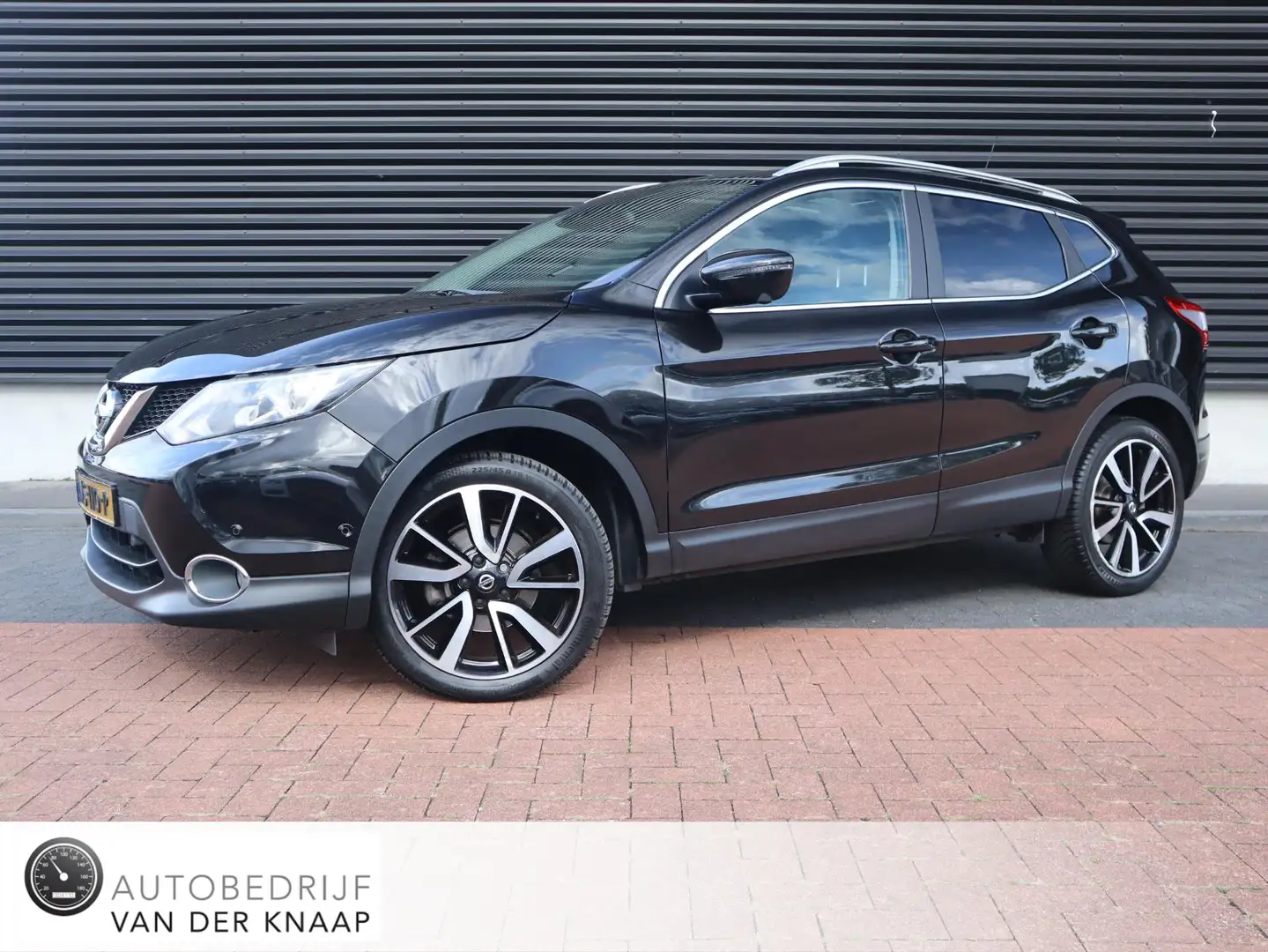 Nissan Qashqai 1.2 Tekna | Clima | Cruise | Multimedia/Navi | Led Noir - 1