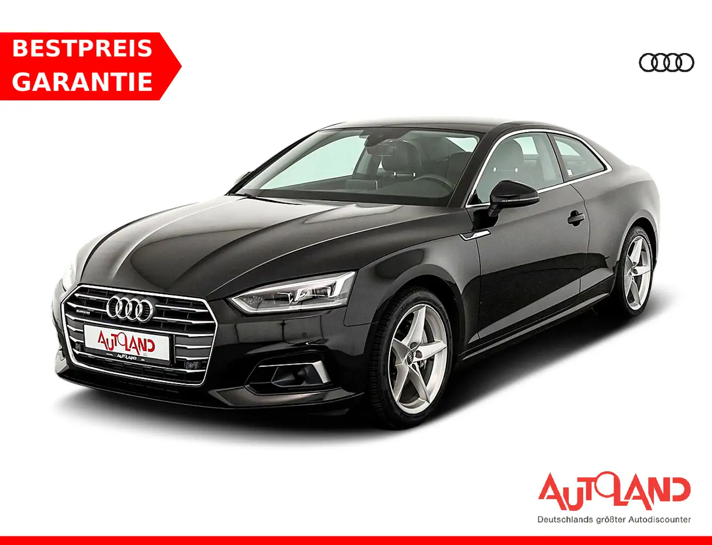 Audi A5 Coupe 3.0 TDI quattro S-Line Navi AHK Kamera Schwarz - 1