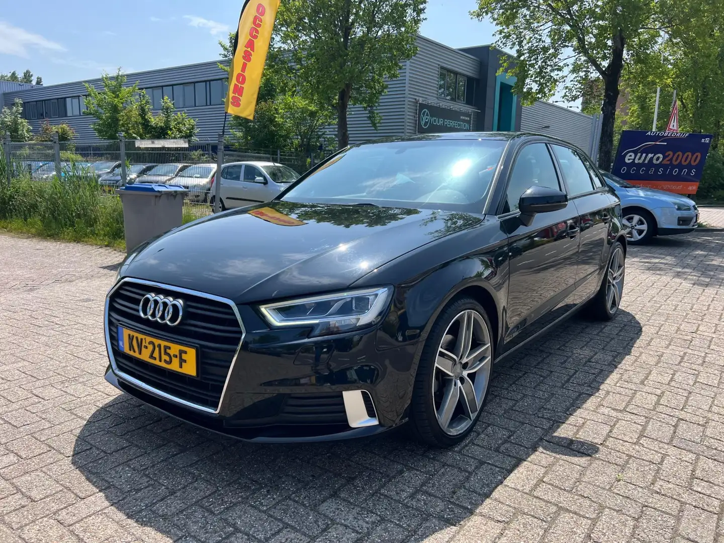 Audi A3 Sportback 1.0 TFSI Sport Lease Edition - Keurig ! Zwart - 1