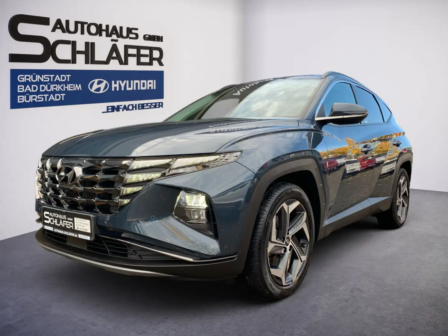 Hyundai TUCSON TUCSON 1.6 T-GDI Trend Plug-In Hybrid 4WD Navi e Blau - 1