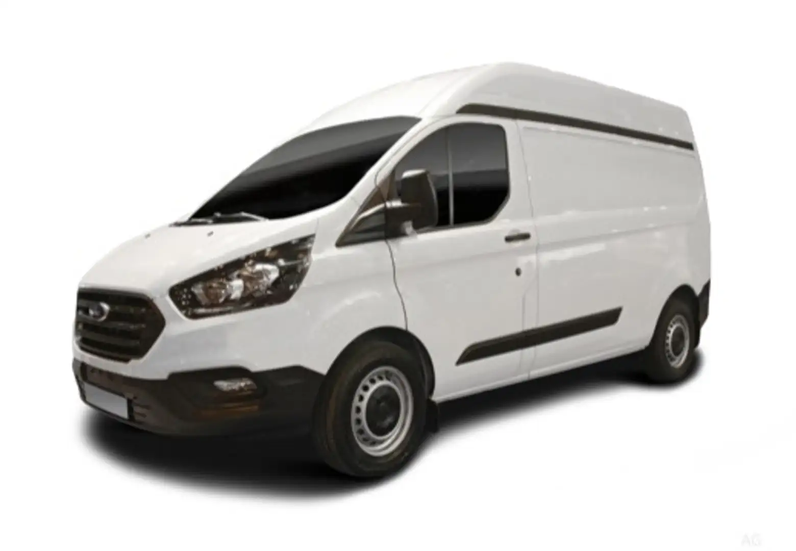 Ford Transit Custom FT 300 L2 Van Trail 130 Blanc - 1