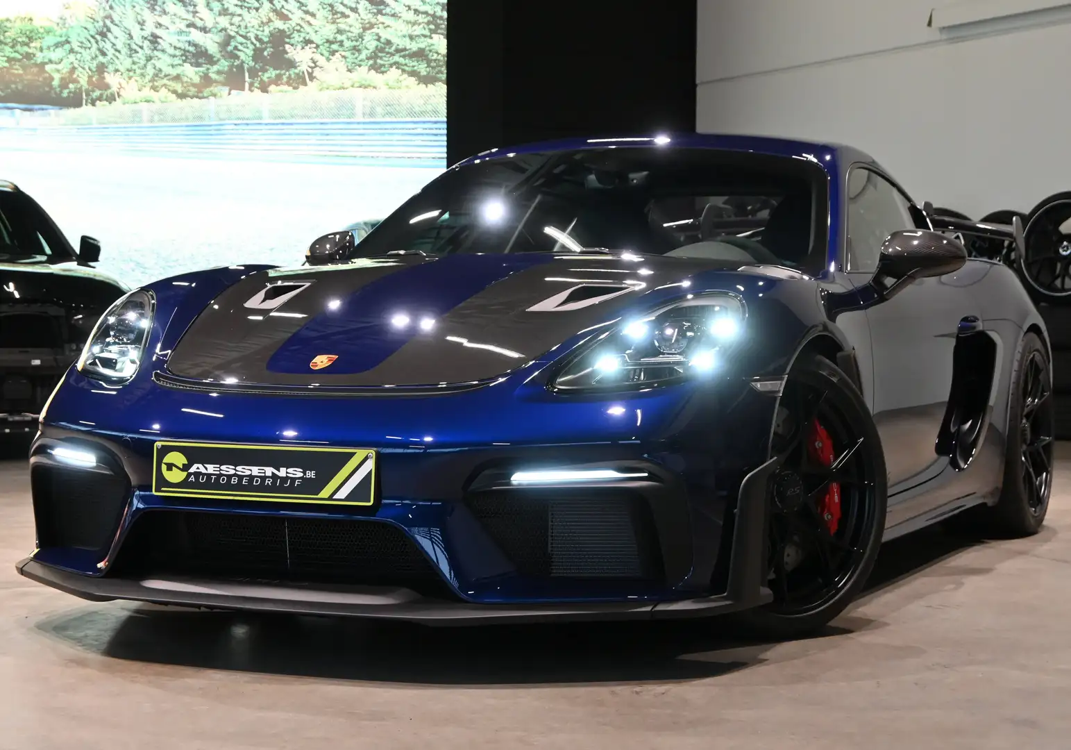 Porsche 718 Cayman GT4 RS 4.0i PDK Weissach **LIFT/CARBON/BOSE/CC/CHRONO/CAM/CLUBSPORT** Blau - 1