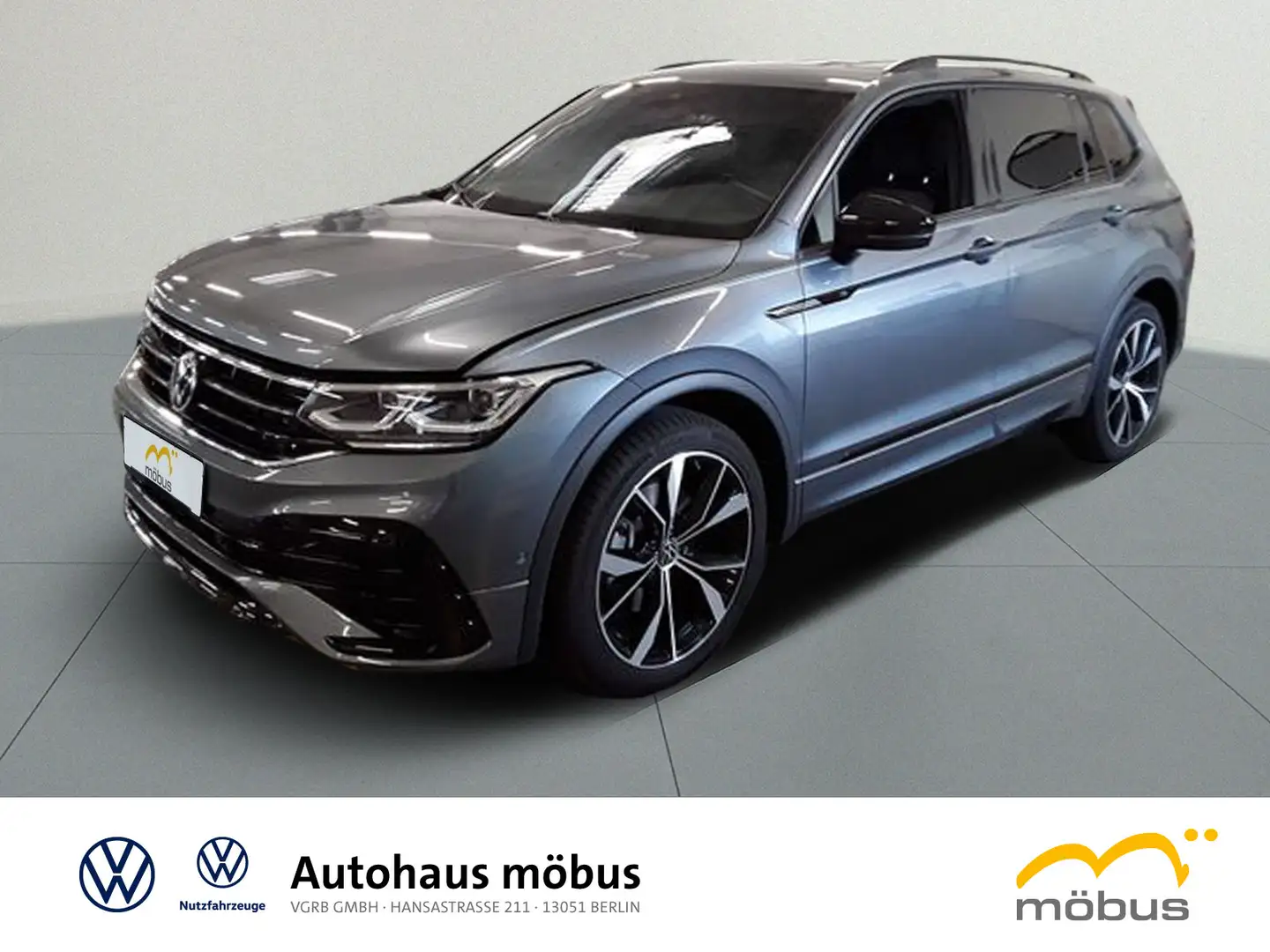 Volkswagen Tiguan Allspace 2.0 TSI R-Line 4Motion *DSG*NAV* Grau - 2