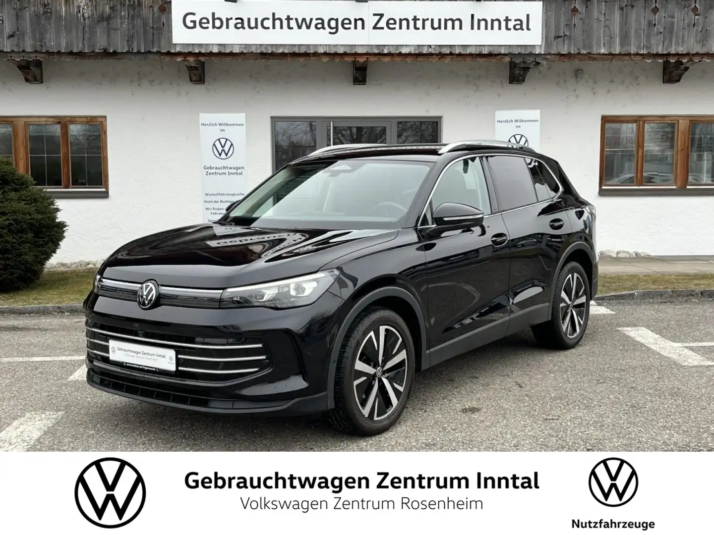 Volkswagen Tiguan 1,5 eTSI DSG Elegance (IQLight+AHK+Navi) Klima Schwarz - 1