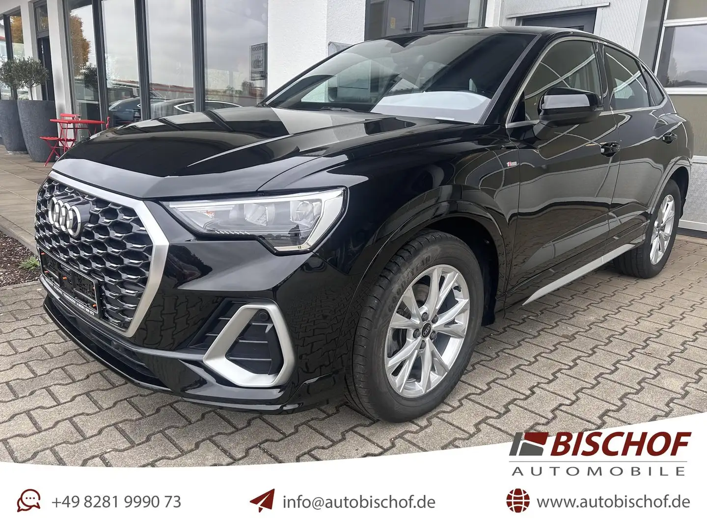 Audi Q3 Sportback 35 TFSI S-line Kamera SHZ AHK ACC Noir - 1