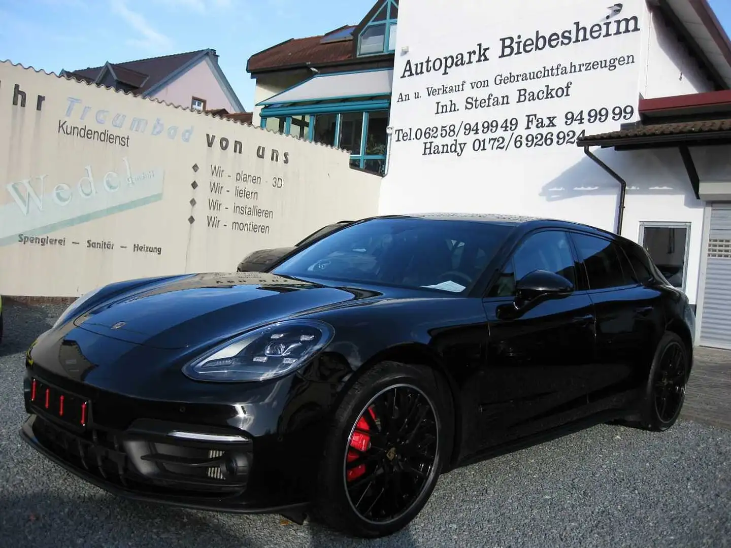 Porsche Panamera Sport Turismo 4S 1.Hd Top Ausst. Чёрный - 1