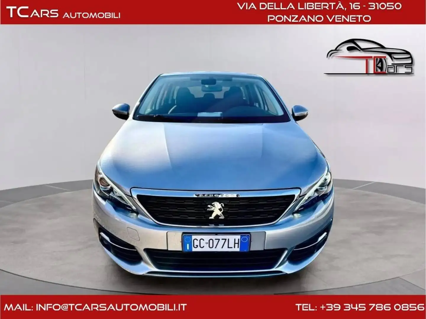 Peugeot 308 1.5 DIESEL - GT LINE - EURO 6 Gümüş rengi - 2
