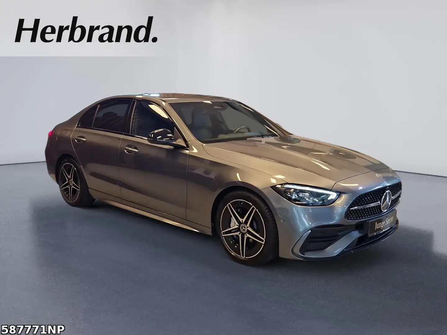 Mercedes-Benz C 200 AMG Line Standheizung Kamera Night LED Gris - 2