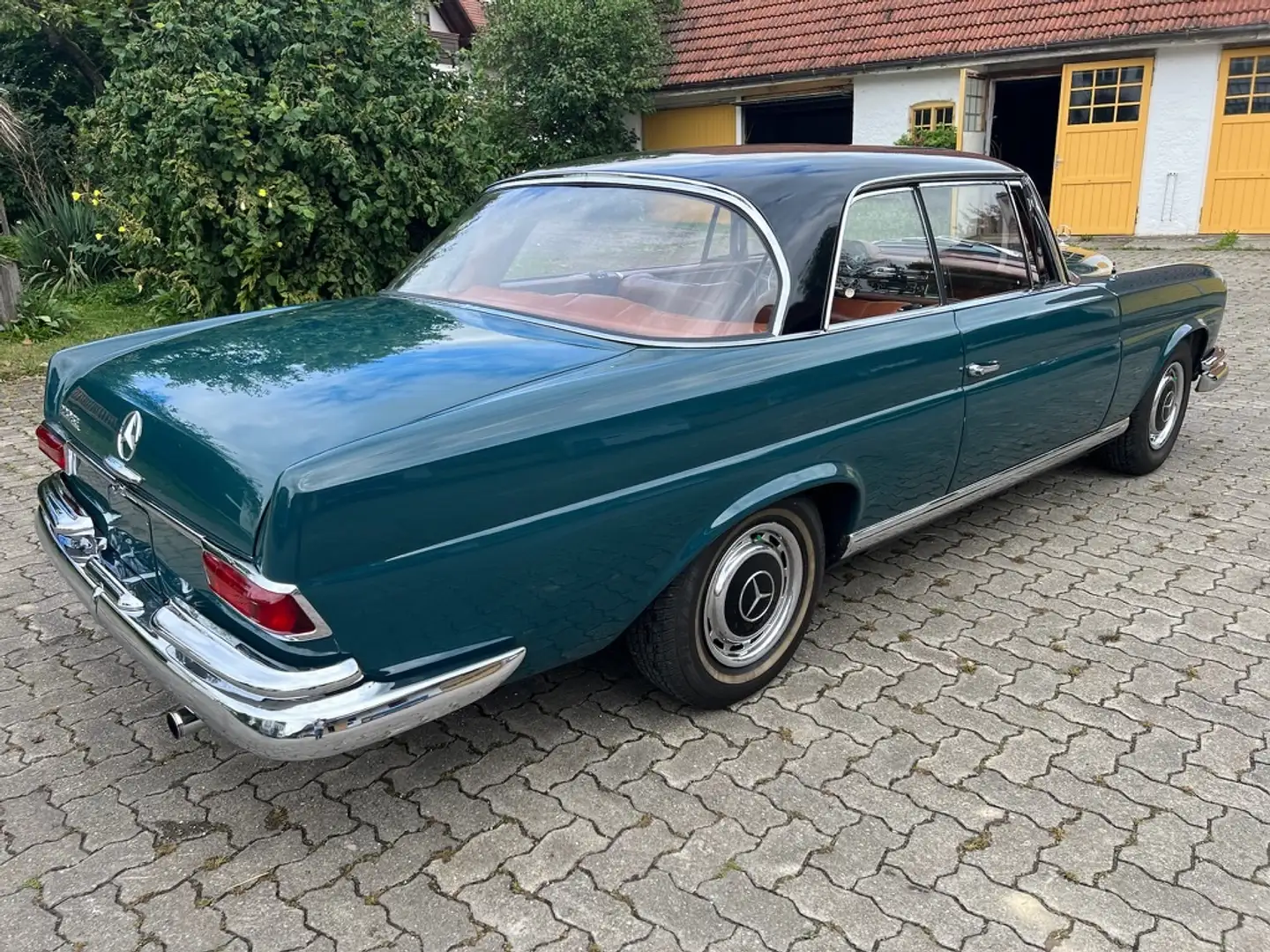 Mercedes-Benz 220 220SE b Oldtimer Зелений - 1