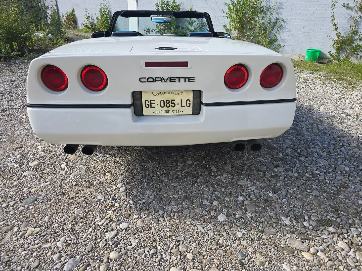 Chevrolet Corvette C4 Cabrio White - 2
