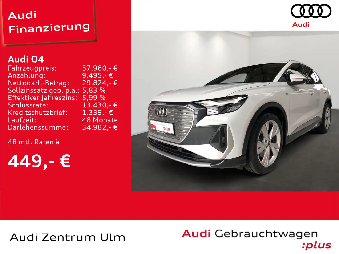 Audi 40 e-tron LED E-KLAPPE SHZ Wit - 1