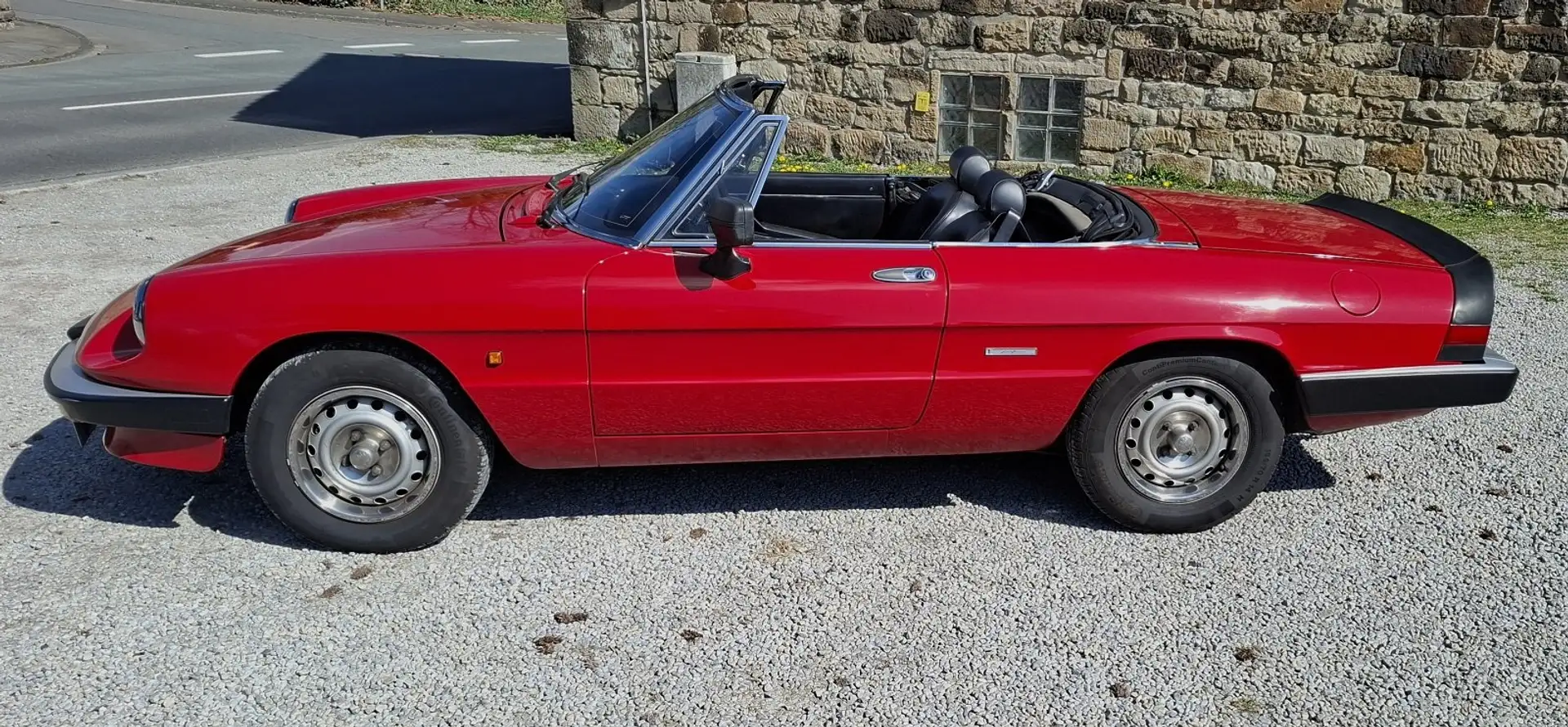 Alfa Romeo Spider ++ Tüv 4/27 ++ H-Zulassung ++ TOP ++ Rood - 1