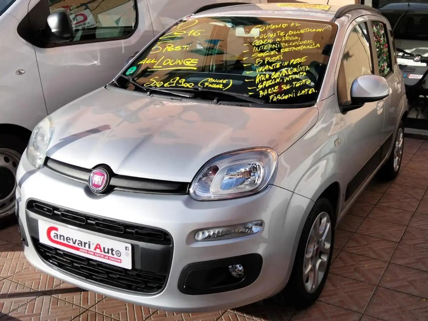 Fiat Panda Panda 1.2 Lounge 69cv Argento - 2