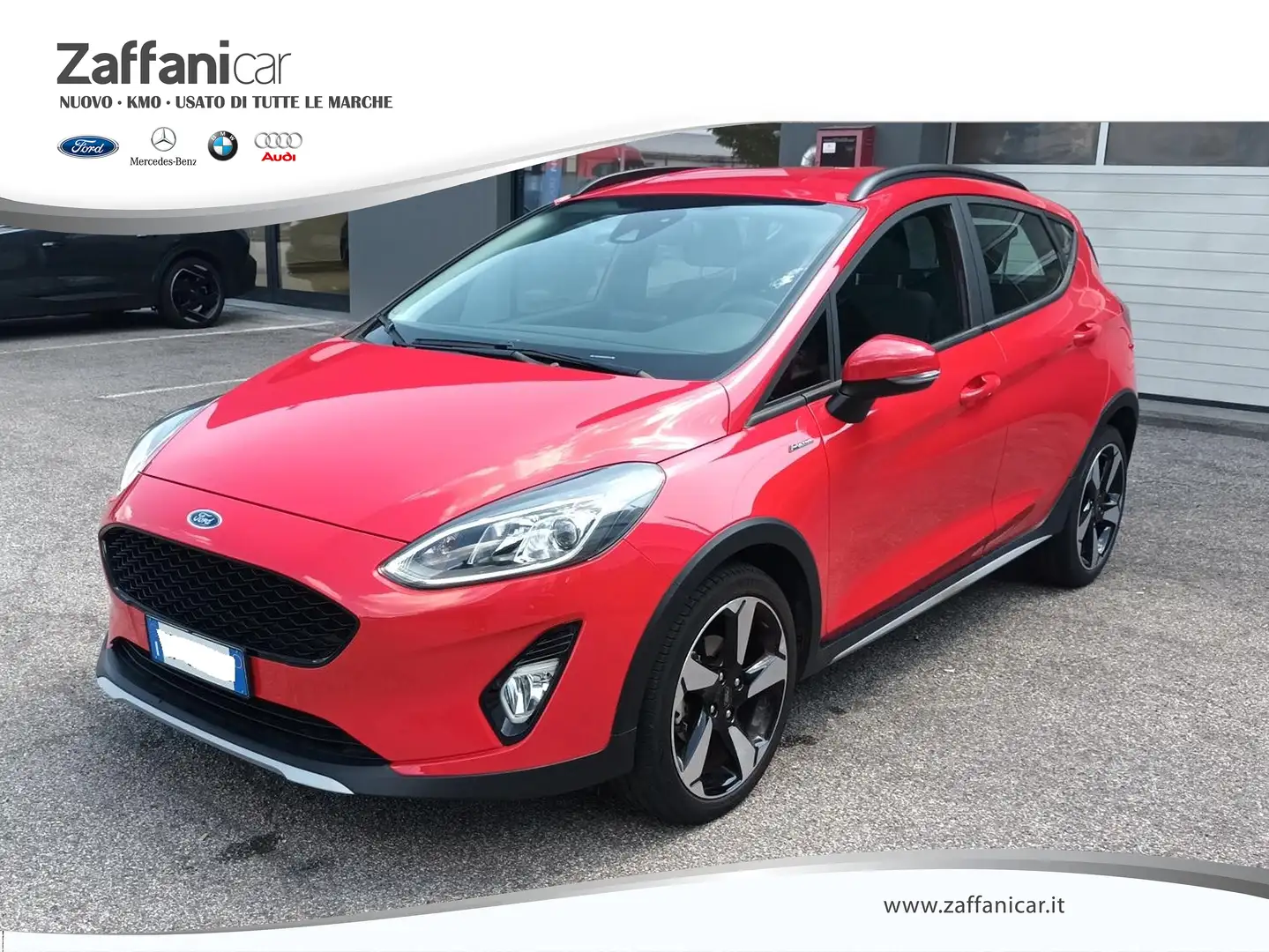 Ford Fiesta 1.0 EcoBoost Hybrid Rot - 1