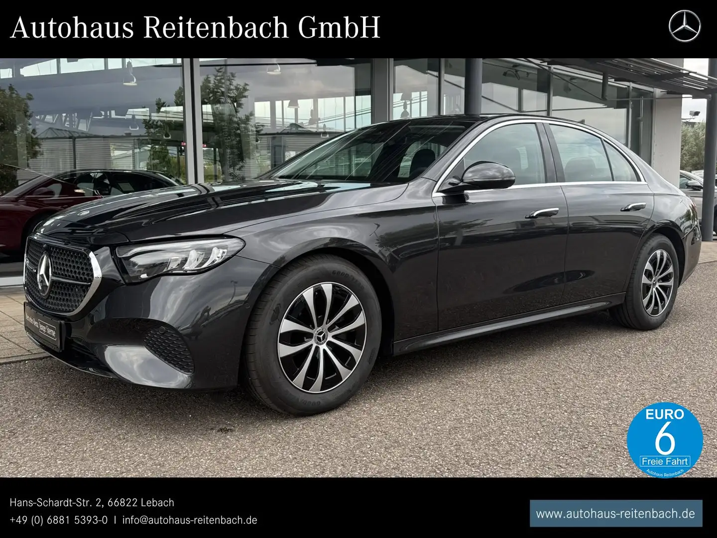 Mercedes-Benz E 200 E200LIMO AVANTGARDE+DISTR TOTW+KEYLES+KAMERA+LED Grau - 1