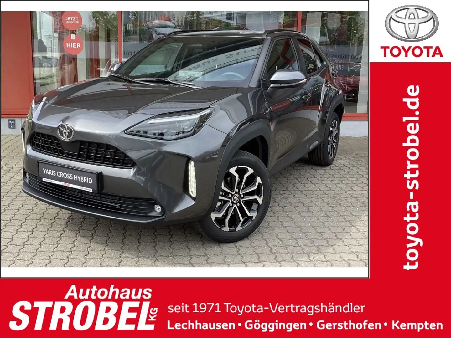 Toyota Yaris Cross Hybrid 130 1.5 Teamplayer + 2 Pakete Grau - 1