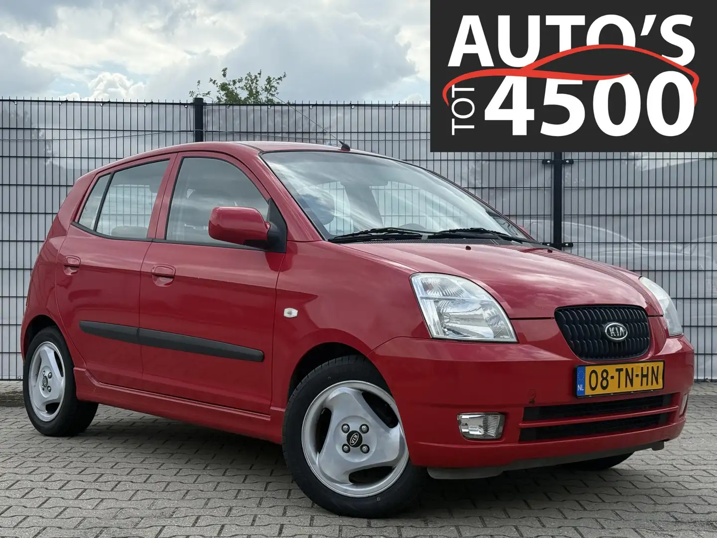 Kia Picanto 1.0 Bling 5 deurs Airco! Nieuwe apk! Rouge - 1