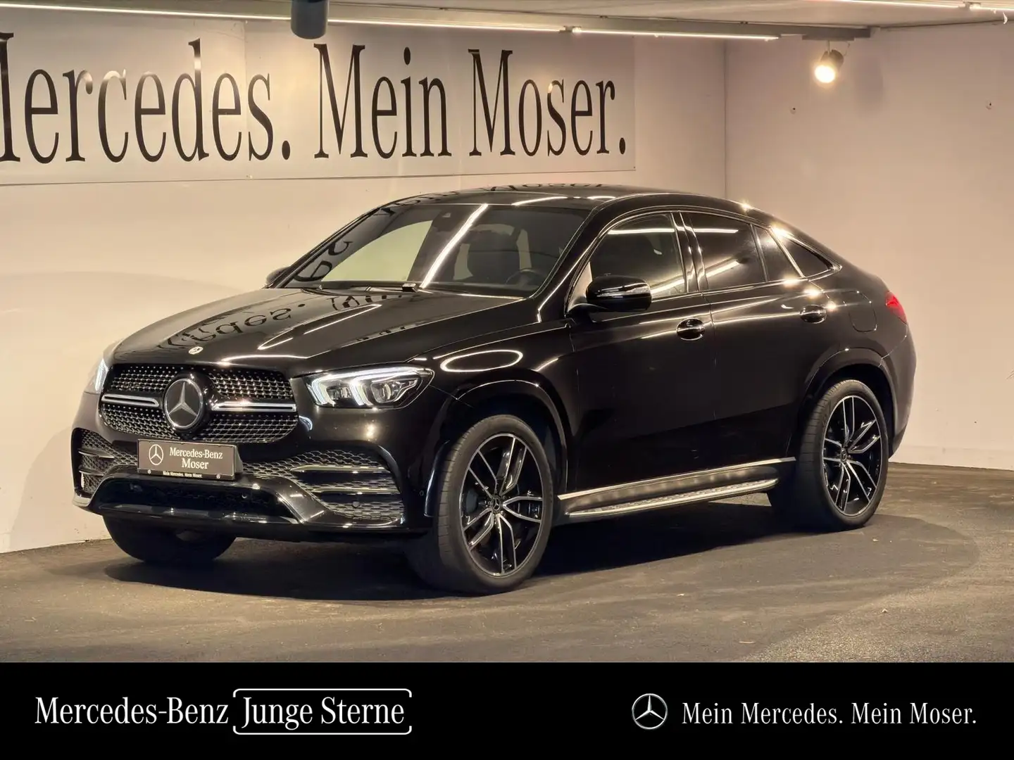 Mercedes-Benz GLE 350 de 4MATIC Coupé Noir - 1
