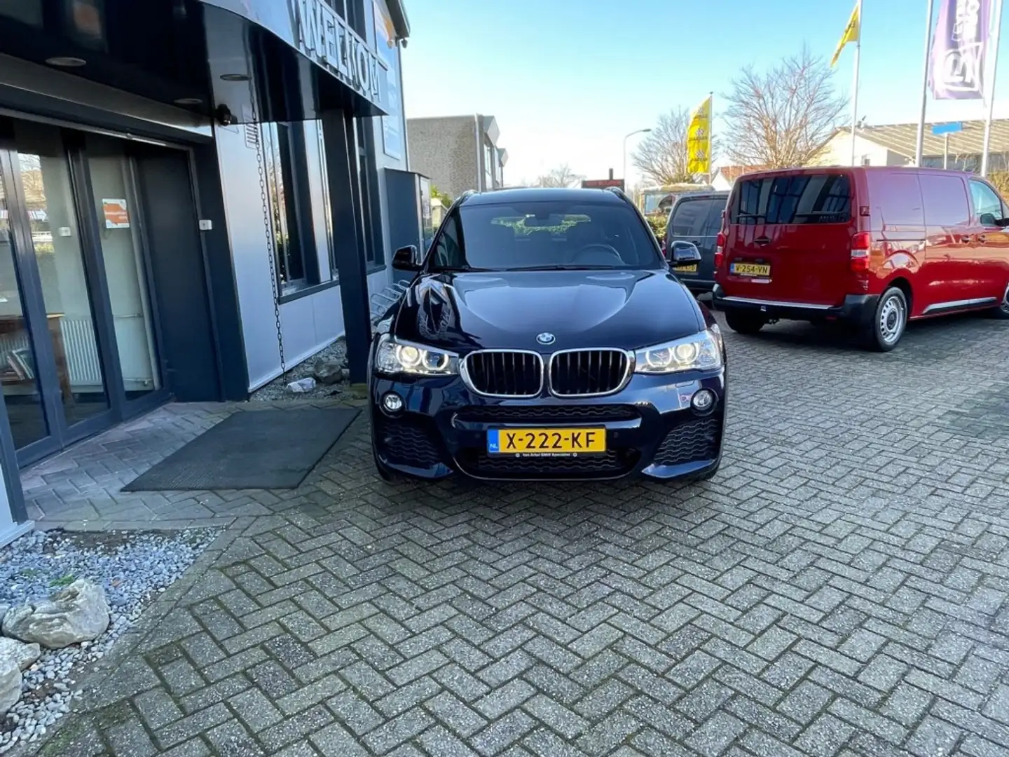 BMW X3 XDRIVE20I M-sport Automaat Panorama, Leder, NIEUWS Blauw - 2