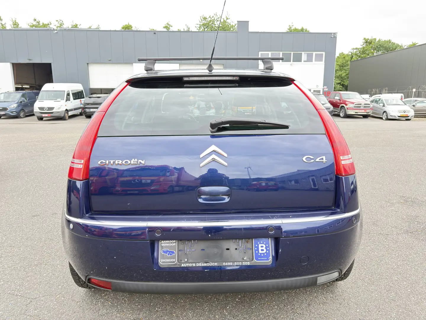 Citroen C4 C4 exclusief 1.6 i AUTOMAAT Bleu - 2