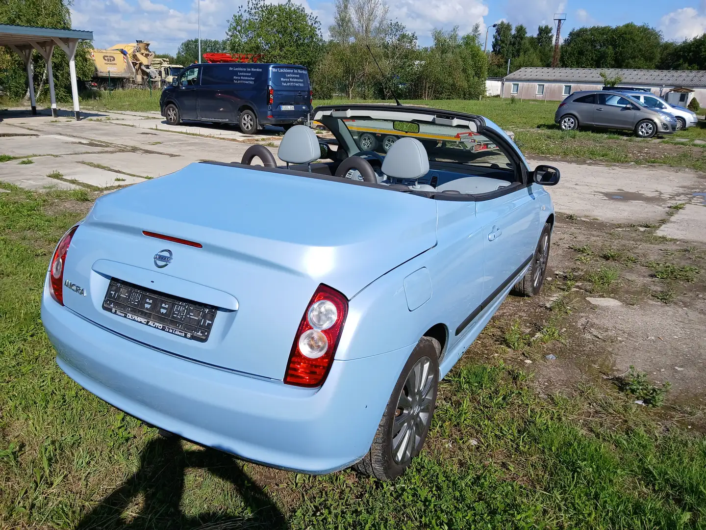Nissan Micra C+C 1.4 Premium 1.Hd. Blau - 2