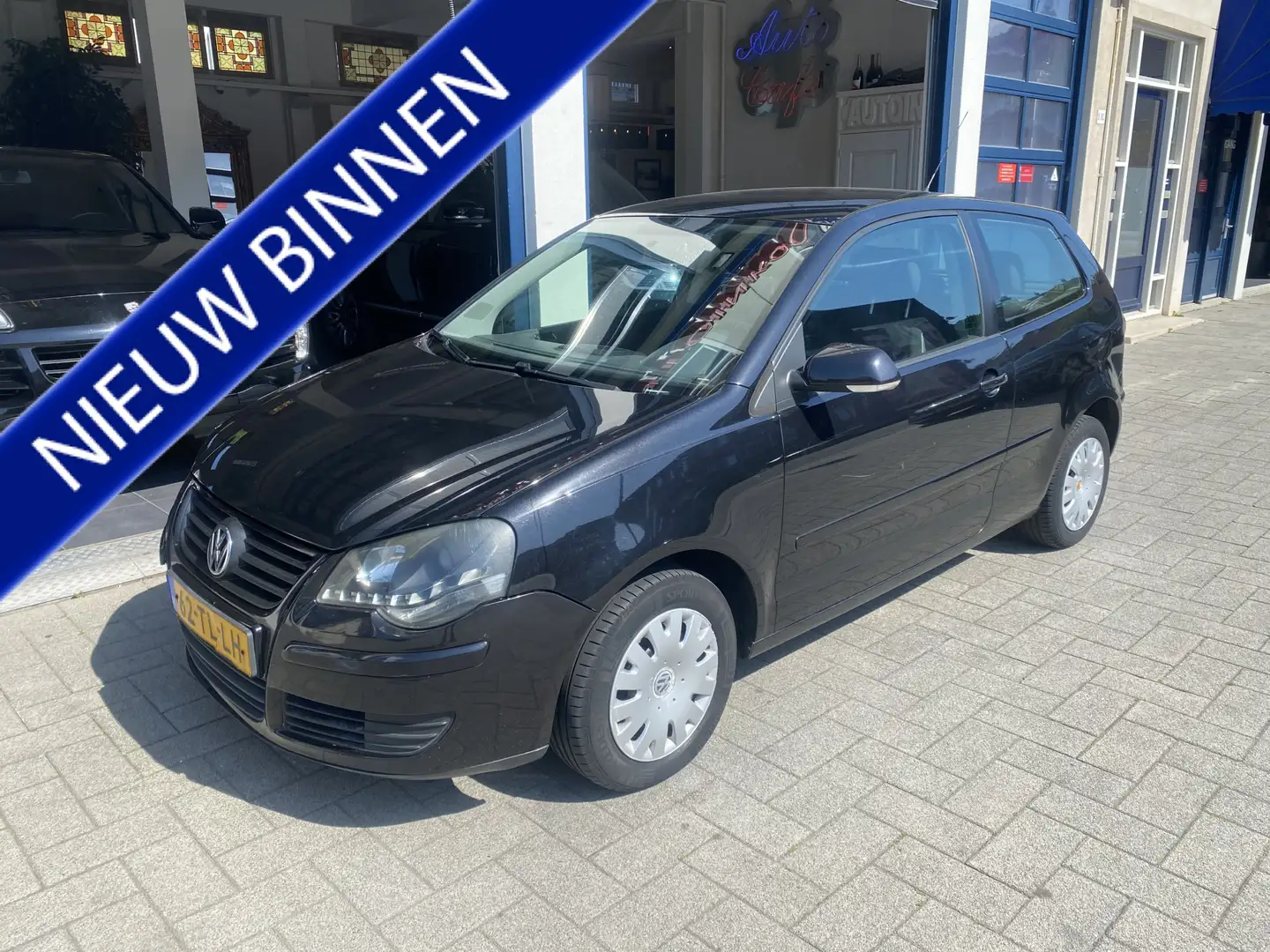 Volkswagen Polo 1.4-16V Optive AIRCO/DISTRIBUTIE VERN. Noir - 1