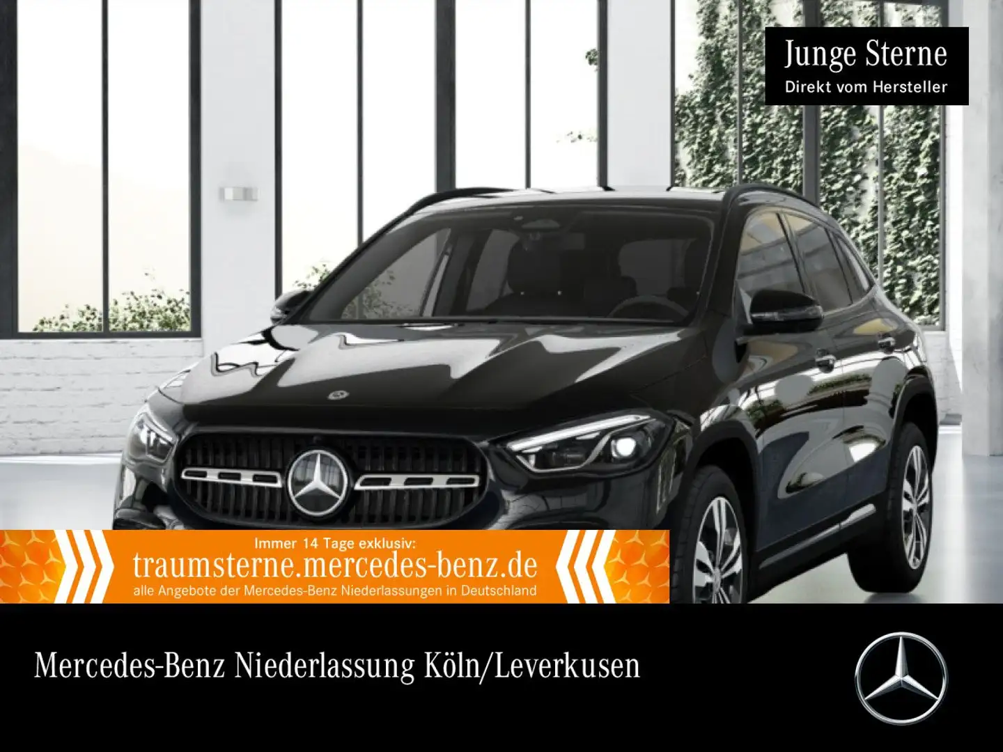 Mercedes-Benz GLA 200 d PROGRESSIVE+NIGHT+360°+MULTIBEAM+TOTW Schwarz - 1