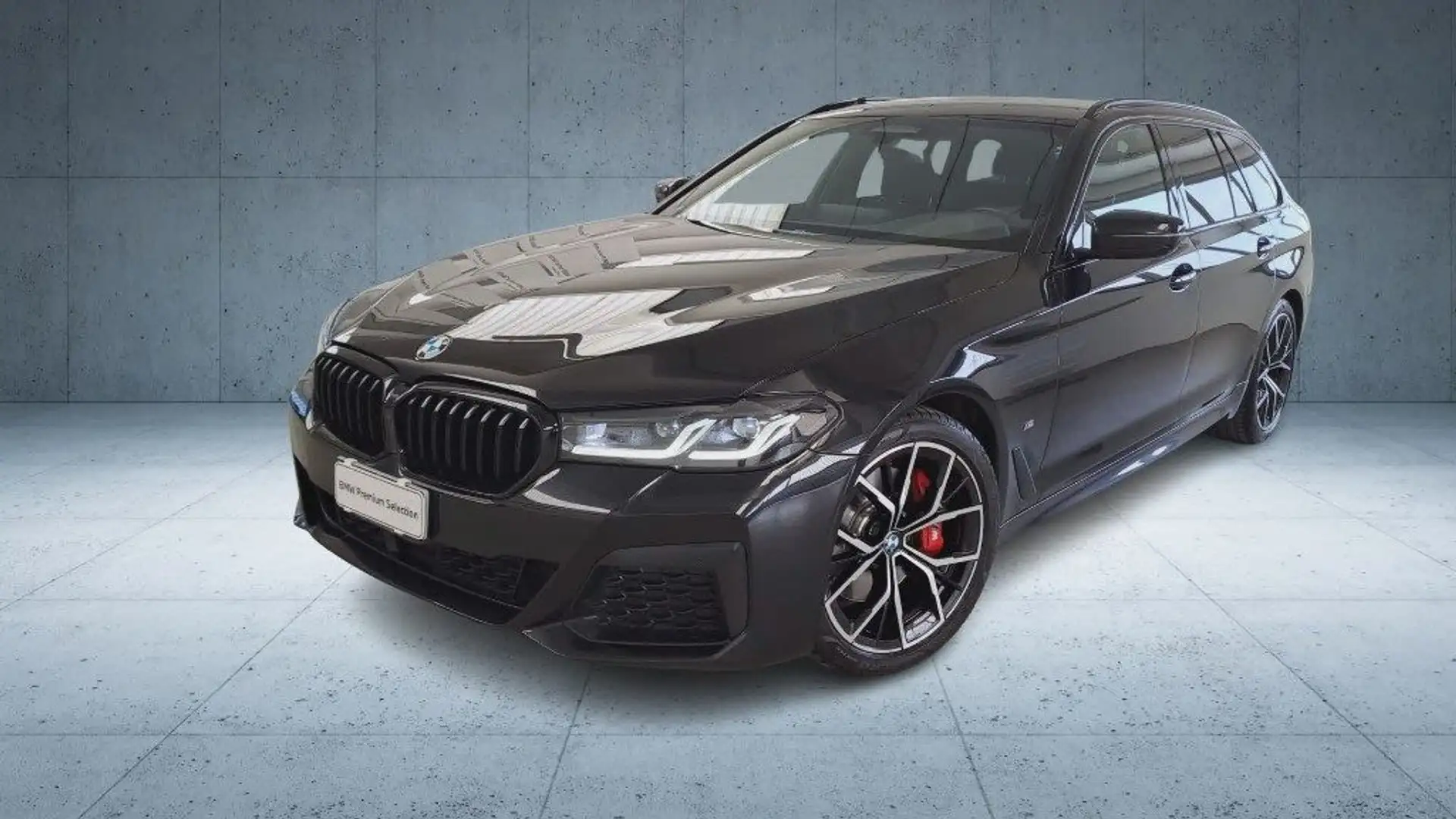 BMW 520 d 48V xDrive Touring Msport Pro Aut. Nero - 1