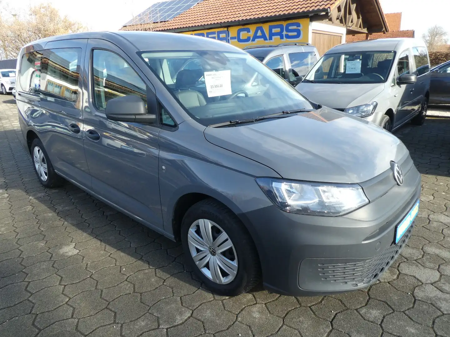 Volkswagen Caddy Kombi Maxi  1,5 TSI Klima+Tempomat+Kamera Gris - 2