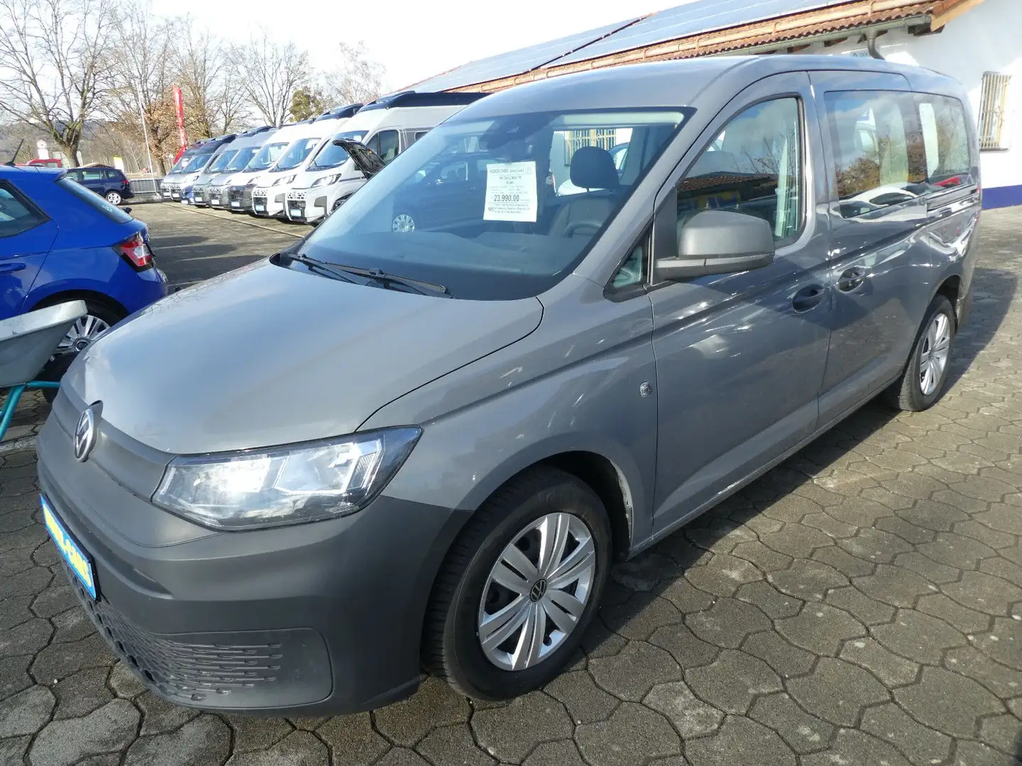 Volkswagen Caddy Kombi Maxi  1,5 TSI Klima+Tempomat+Kamera Gris - 1