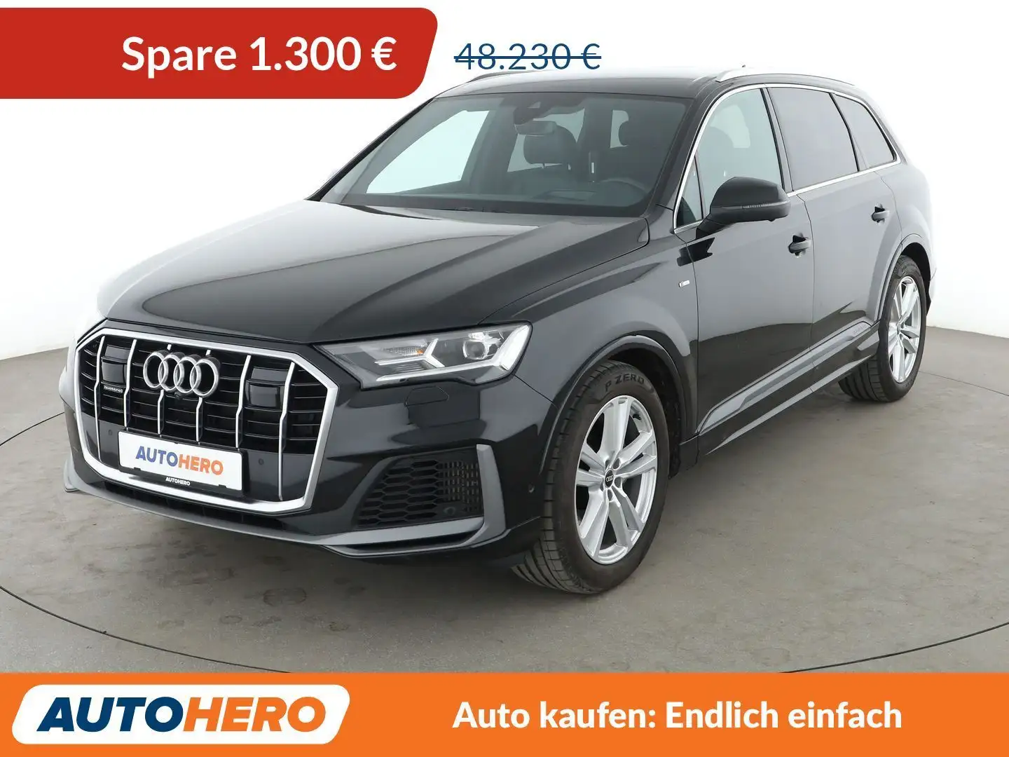 Audi Q7 55 TFSI quattro Sline Aut.*HEADUP*LED*ACC*360*4xSH Schwarz - 1