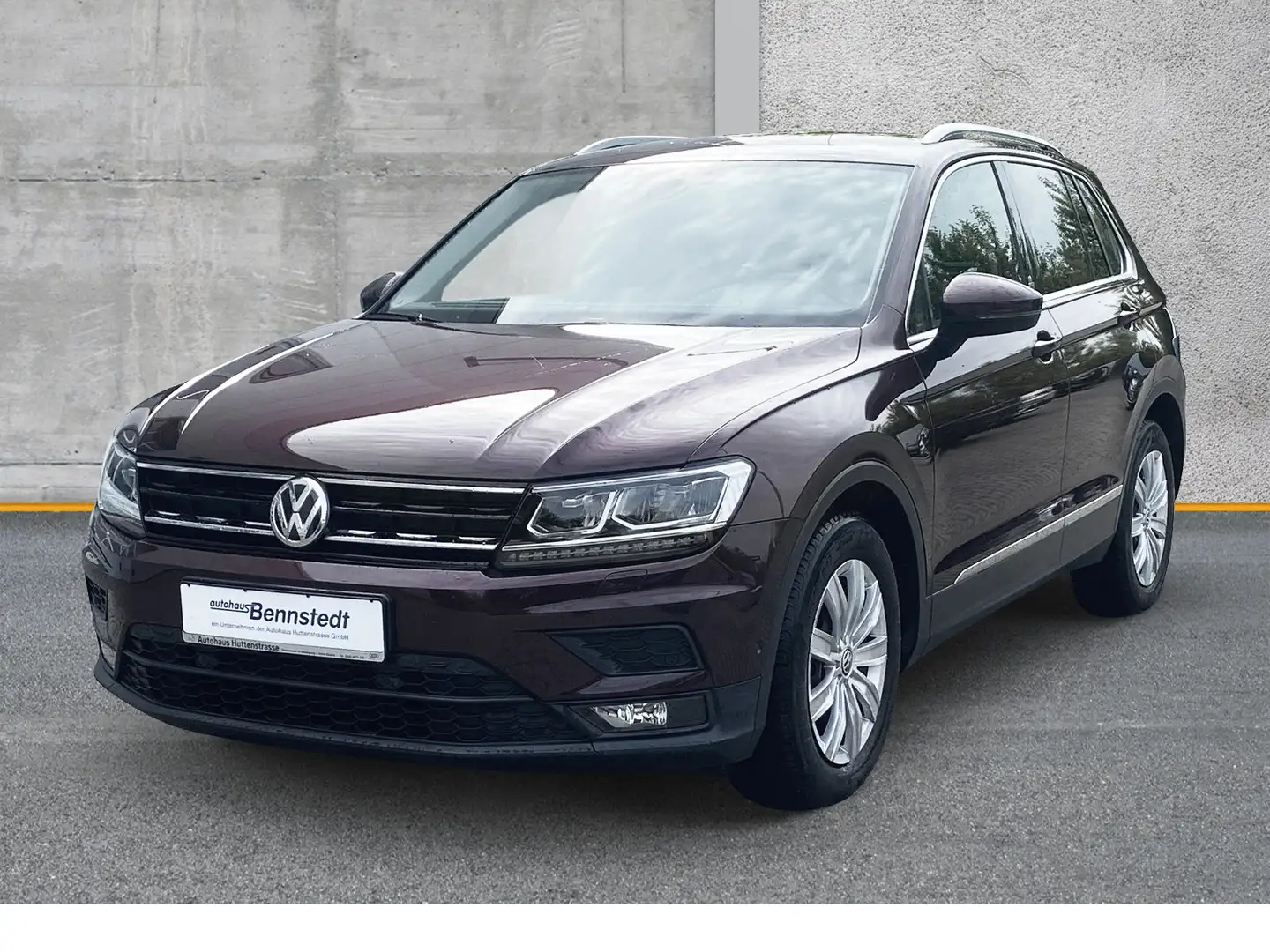 Volkswagen Tiguan 1.4 TSI Sound LED VIRTUAL KAMERA APP Rot - 1
